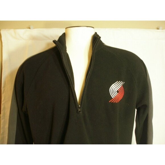 PORTLAND BLAZERS Men's Gear For Sports Large Full Zip Mock Neck Fleece Jacket - Picture 1 of 9